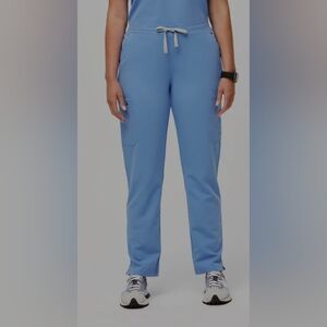 FIGS Yola Skinny Scrub Pants Blue Women's Size XXL New With Tags